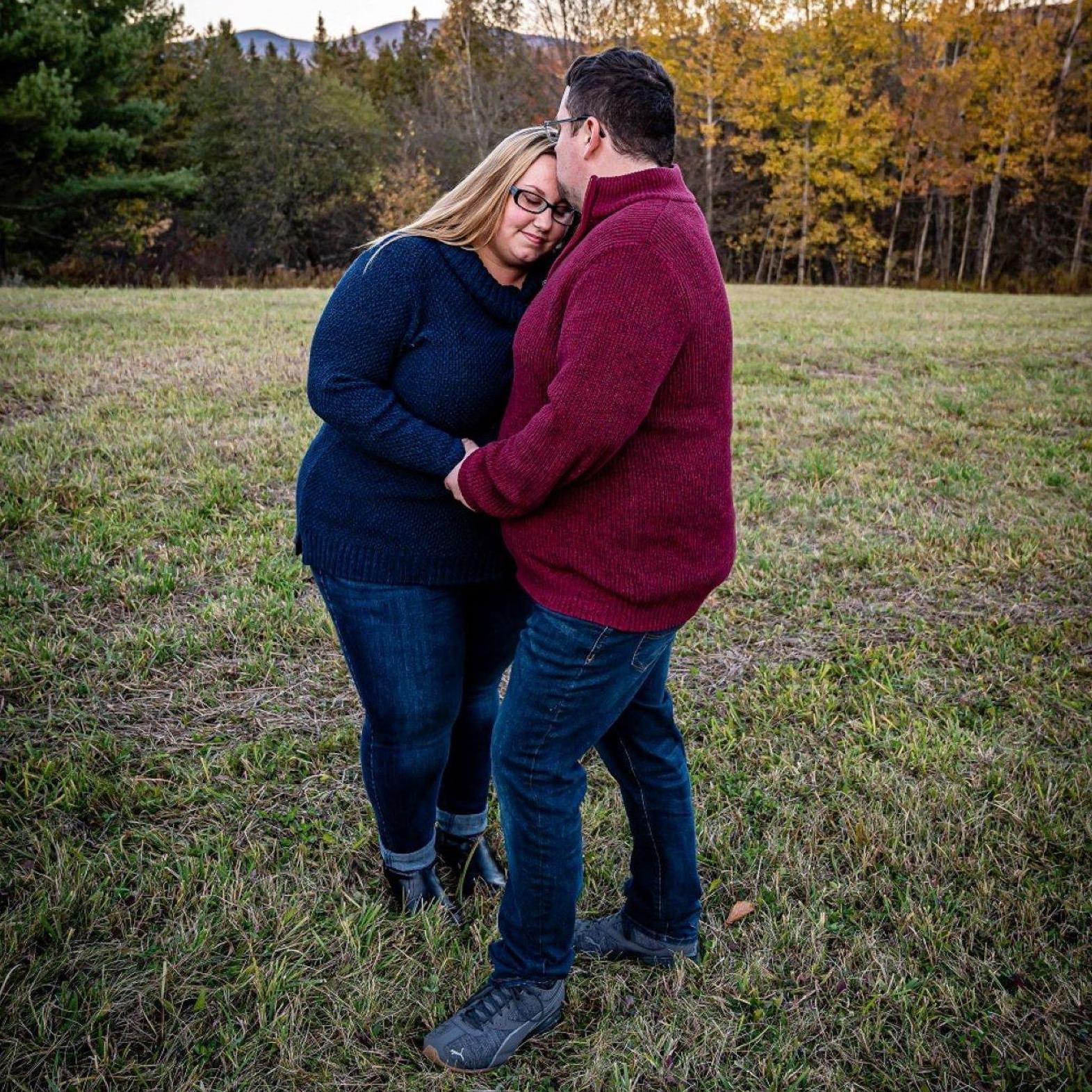 During our engagement photoshoot in October 2020