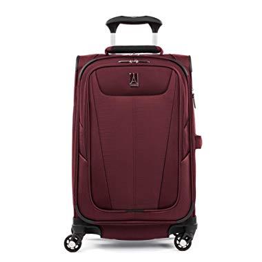 Travelpro Maxlite 5 Lightweight Carry-on 21" Expandable Softside Luggage Burgundy, 21-inch