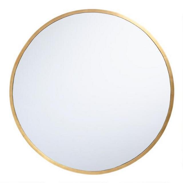 Round Brass Sana Mirror