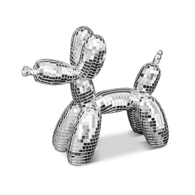 Reimagine Discovery Disco Dog, Maximalist Balloon Dog Statue for Dog Mom & Dog Dad, Aesthetic Disco Ball Decor, Preppy Apartment Home Decor, Cute Room Decor & Gifts for Dog Lovers