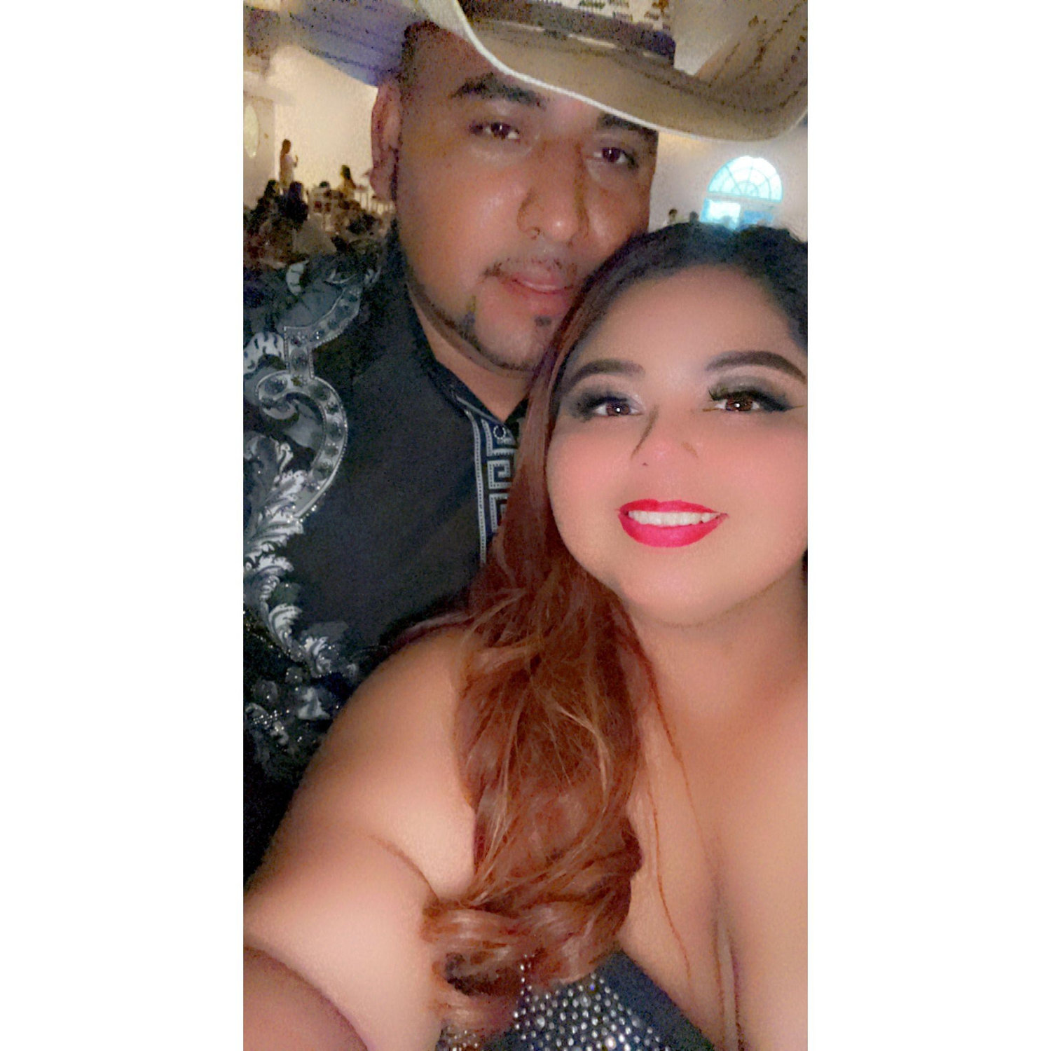 When we went to a family event