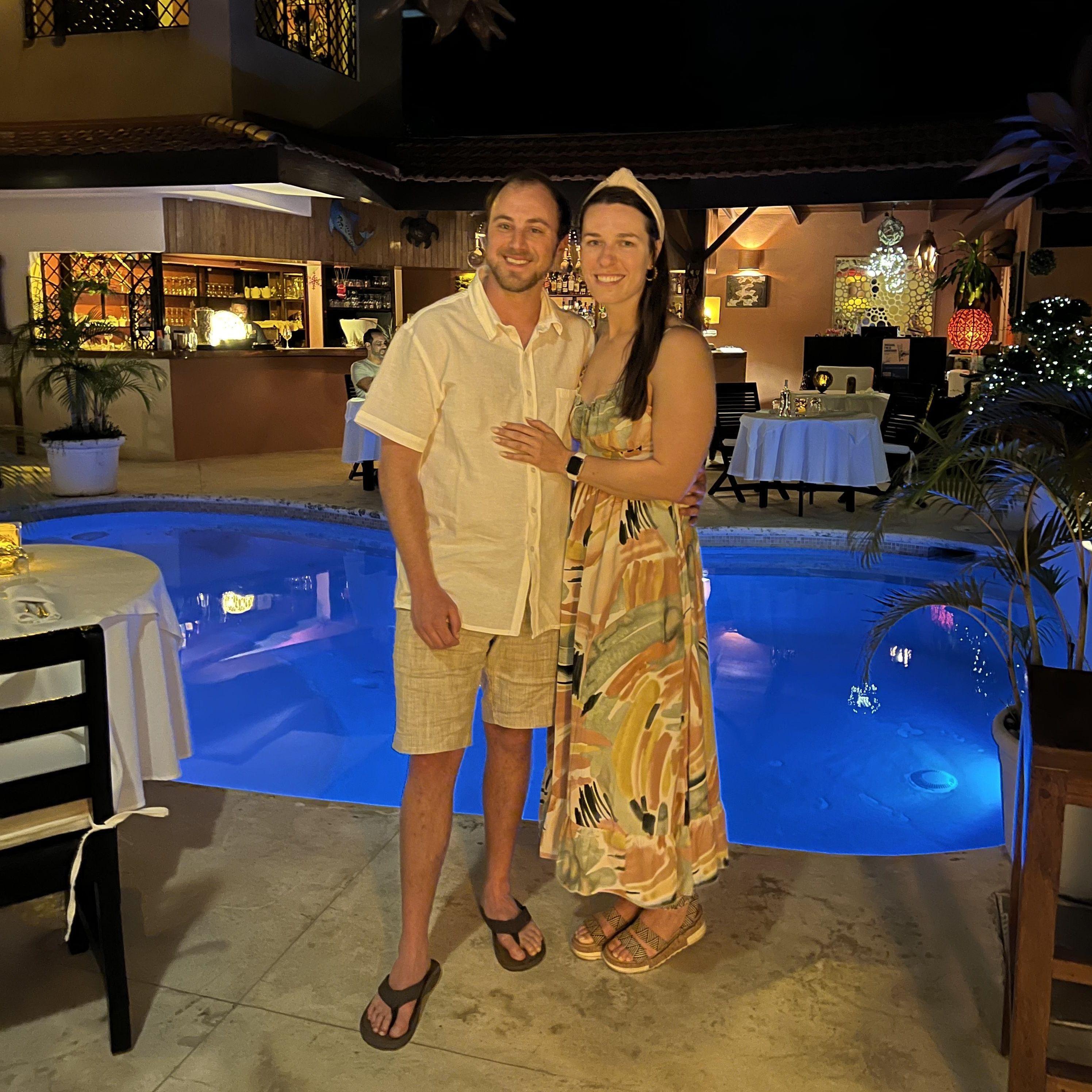 Little did she know the very important question he was about to ask her...