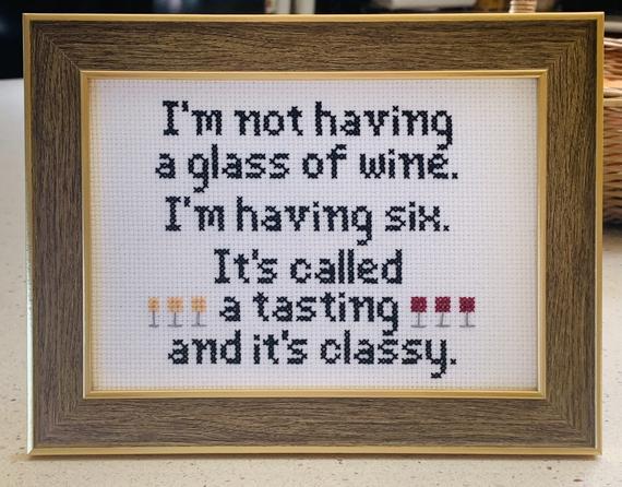 Cross Stitch Finished & Framed