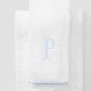 Embroidered Signature Starter Pack of Bath and Hand Towels | Weezie