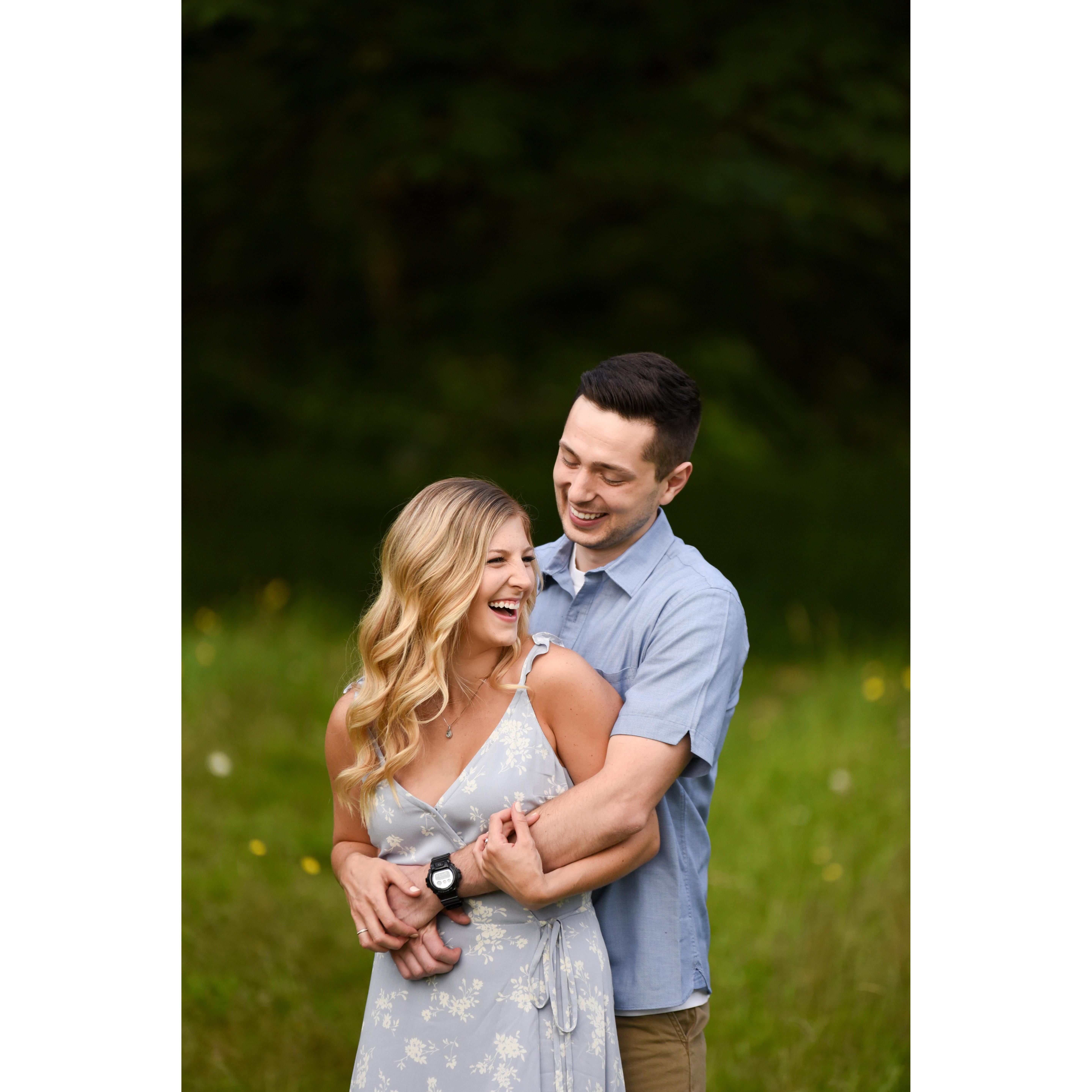 Our Engagement pictures after quarantine was somewhat lifted!
