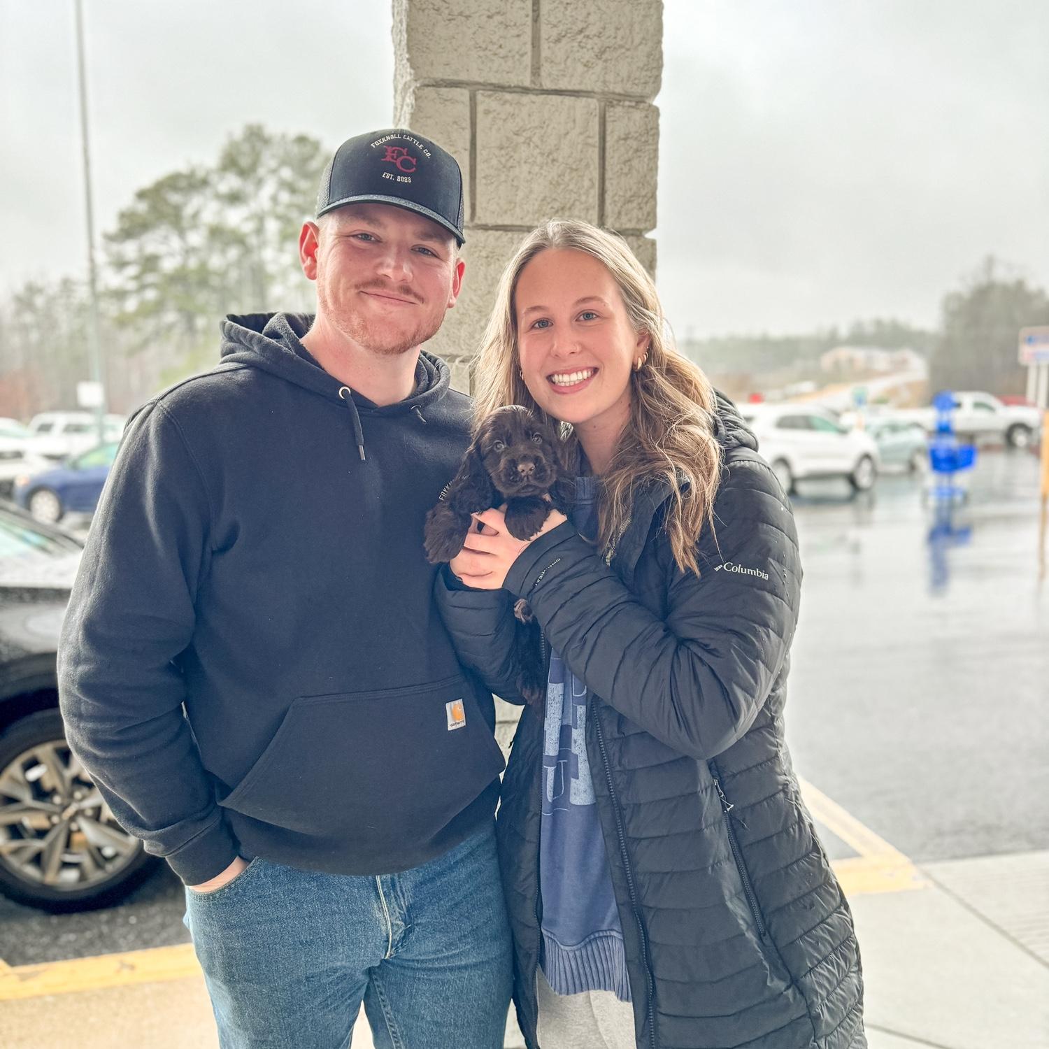 The day we picked up Duncan🐾