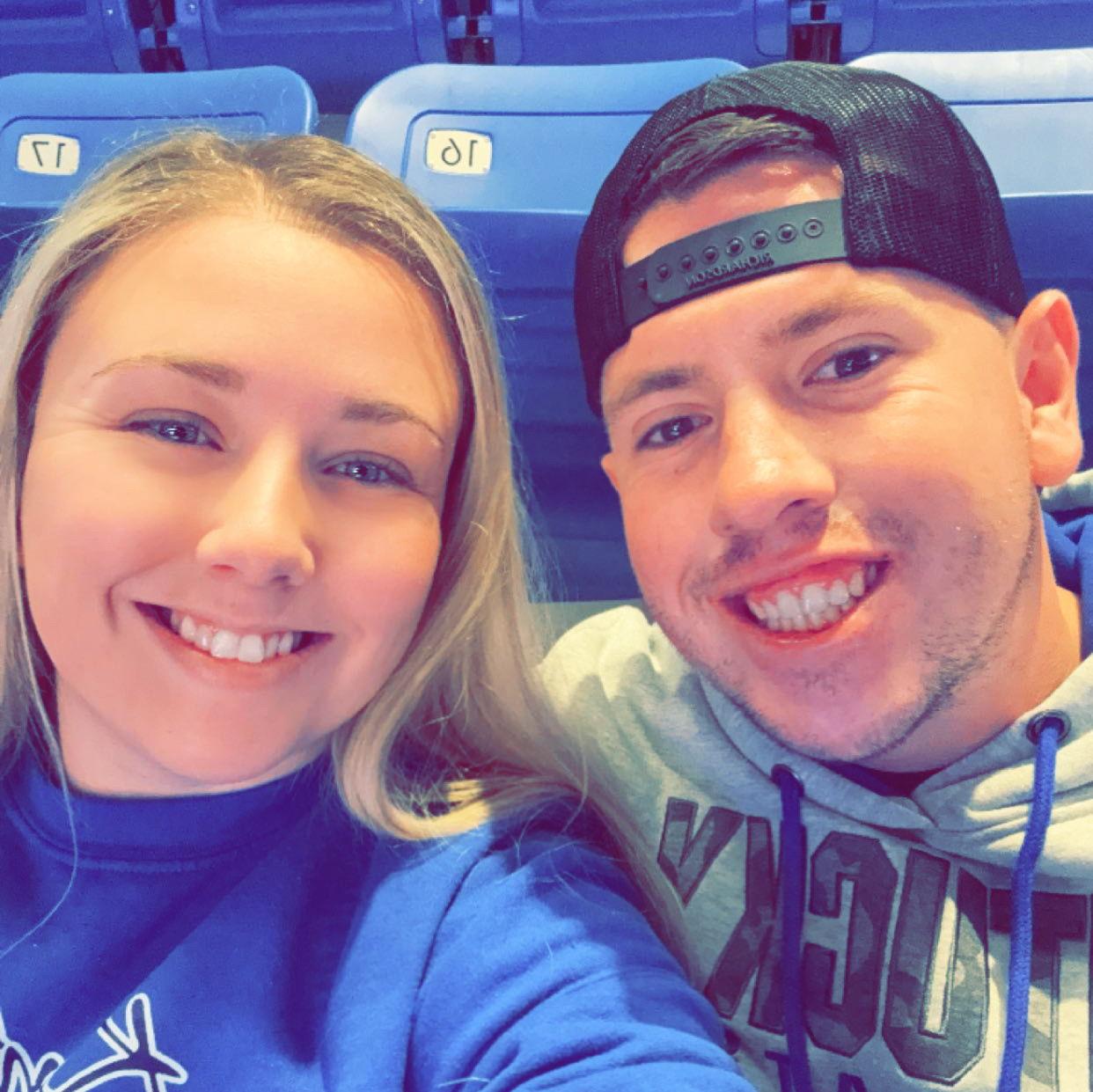 Trey's 1st UK Basketball Game