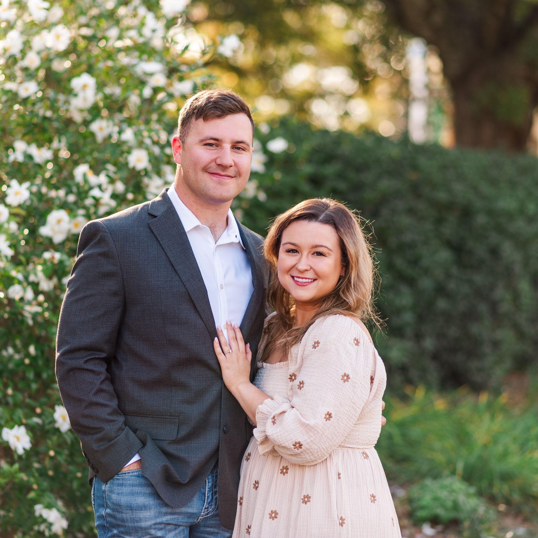 Engagement Photos by Emily Saunders in New Bern where Dustin proposed!