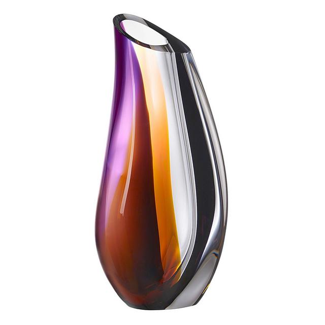 Kosta Boda "Orchid" Vase, 11.5"