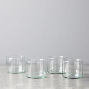 LSA Handblown Recycled Glassware (Set of 4), 4 SIzes