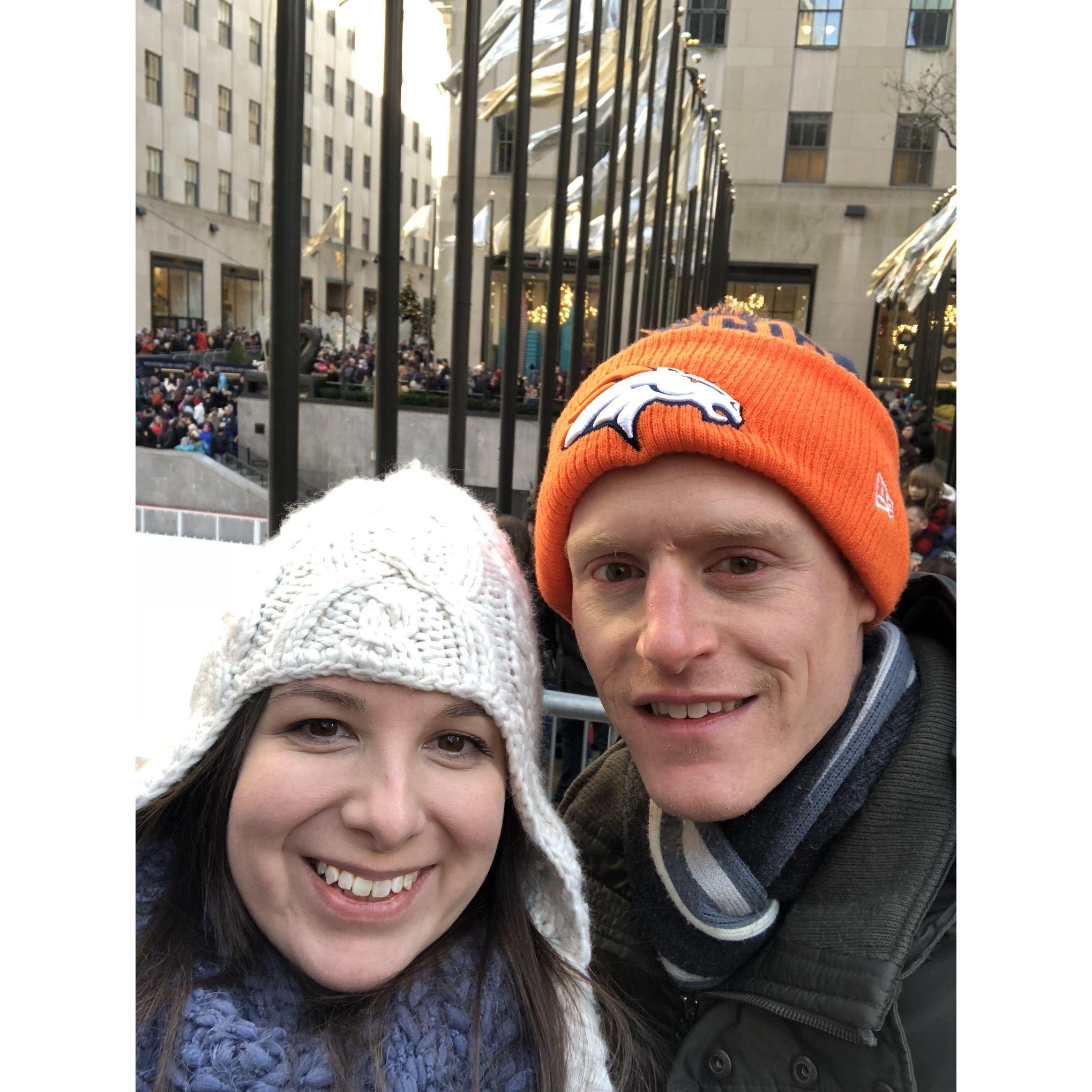 Enjoying some time together in NYC when we visited the MoMA.