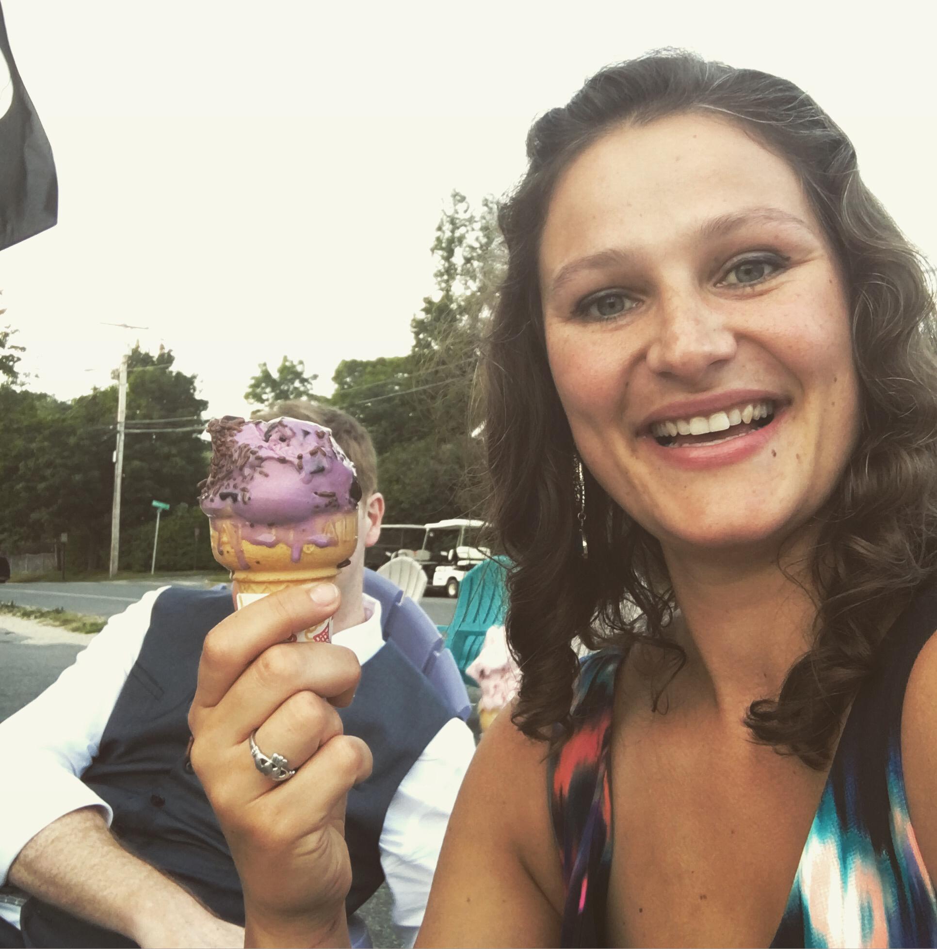 Amanda and her ice cream lived happily ever after.