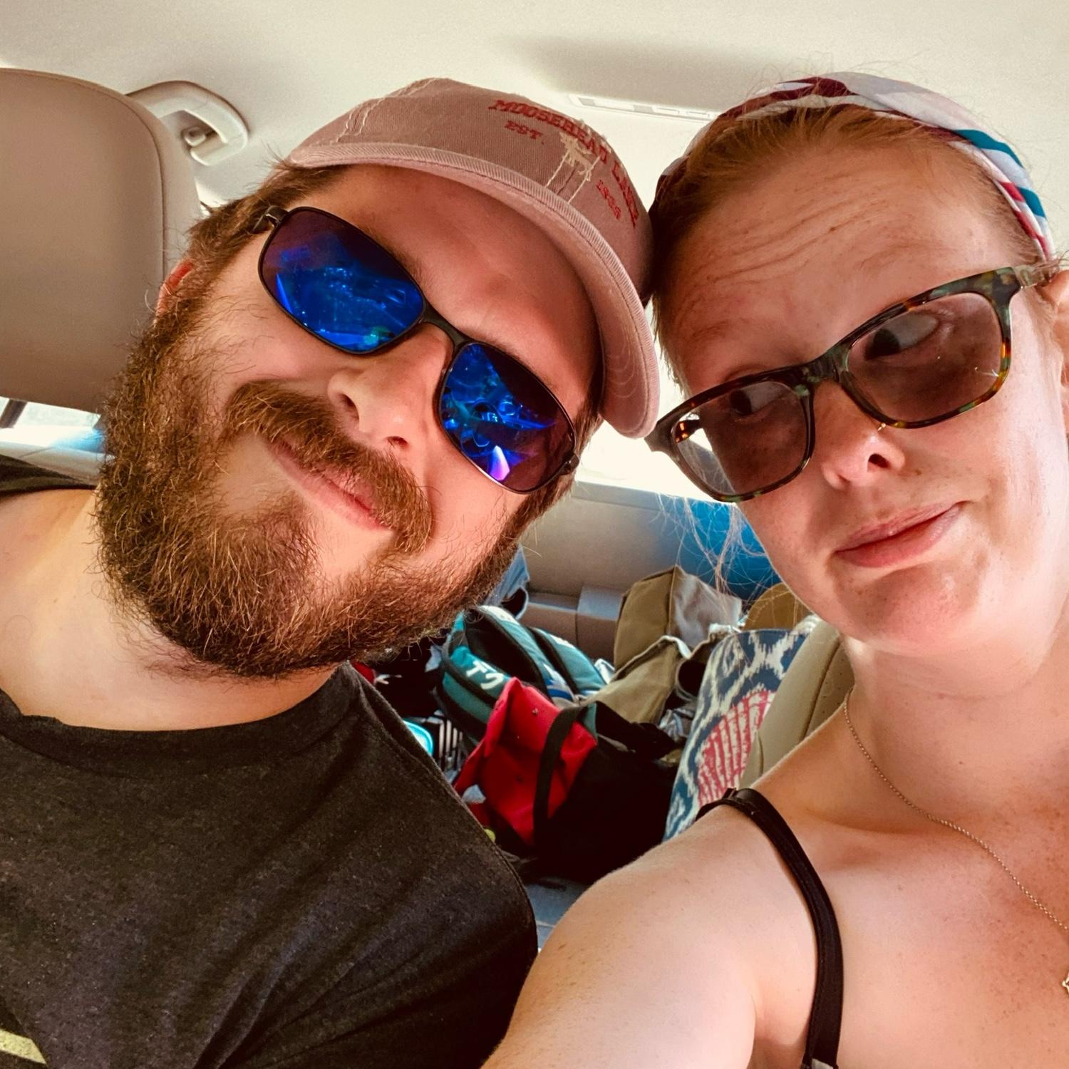 Our first big adventure together! Camping at First Roach Pond.