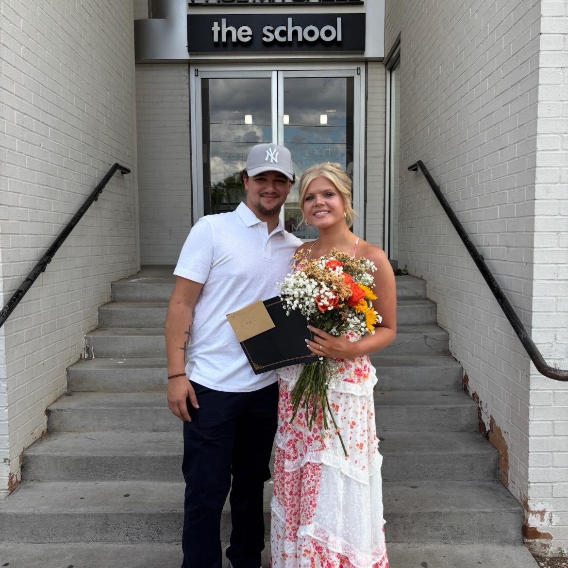 Ava's graduation from Paul Mitchell the School. Charlotte, NC