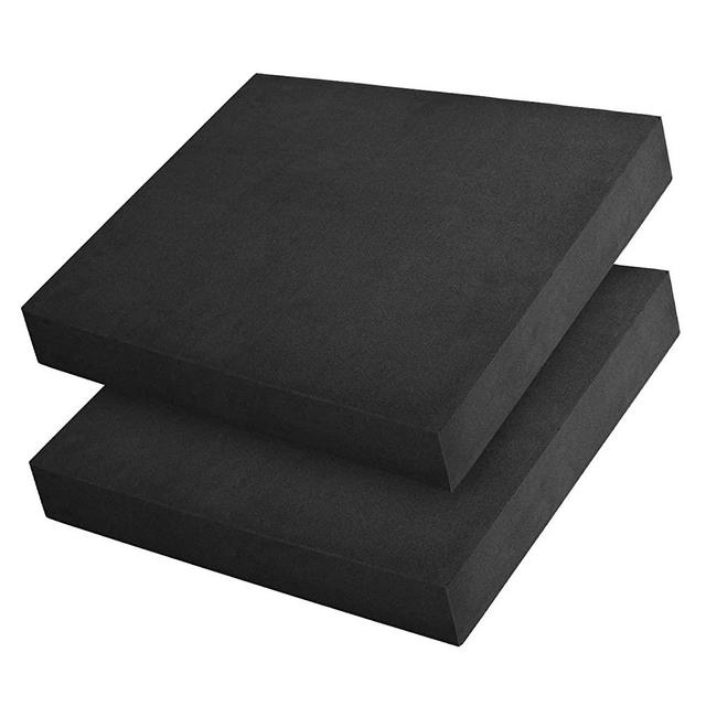 XCEL 2 Pack Balancing Pad Foam, Great Meditating and Cushion pad, Upcycled Rubber, Yoga Foam Pad, Made in USA (Neoprene)