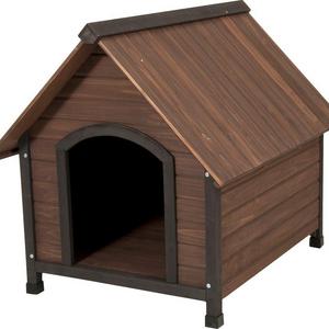 Aspen Pets Ruff Hauz Wood Peak Dog House