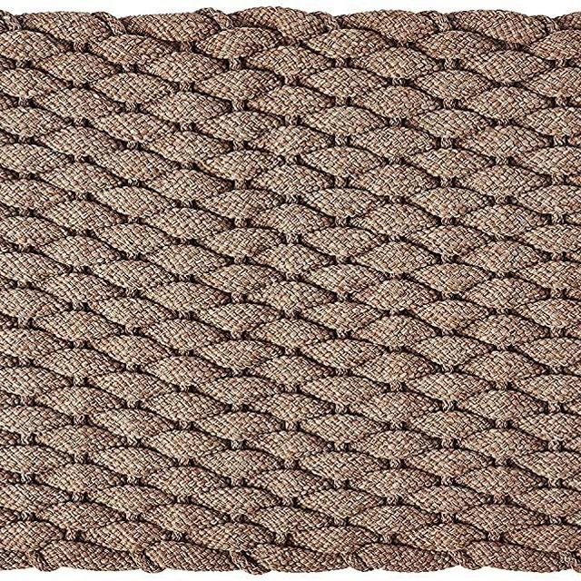Rockport Rope Doormats 2034224 Indoor & Outdoor Doormats, 20" x 34", Tan