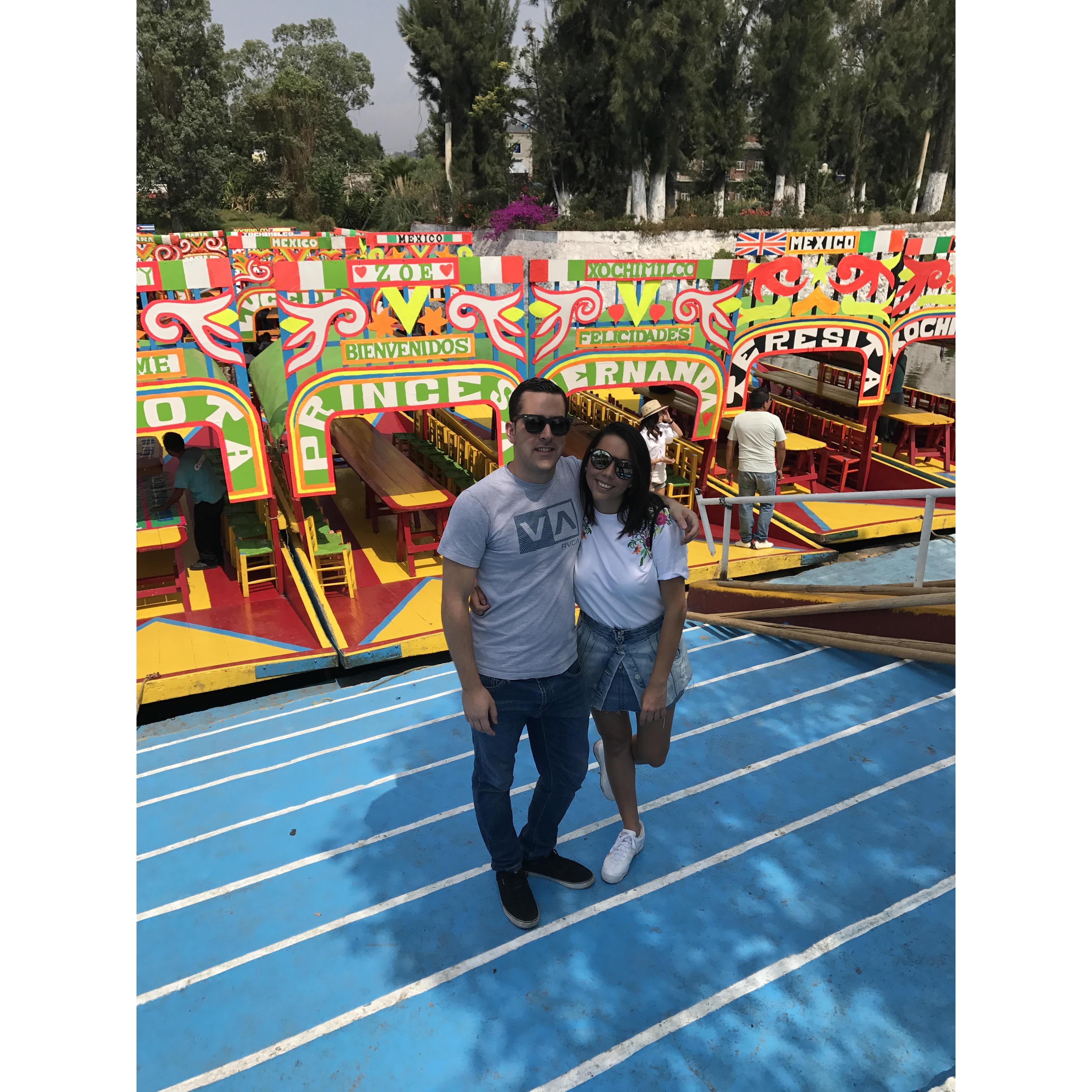 Nuestro primer viaje juntos fue a Ciudad de Mexico 28 de Mayo de 2017