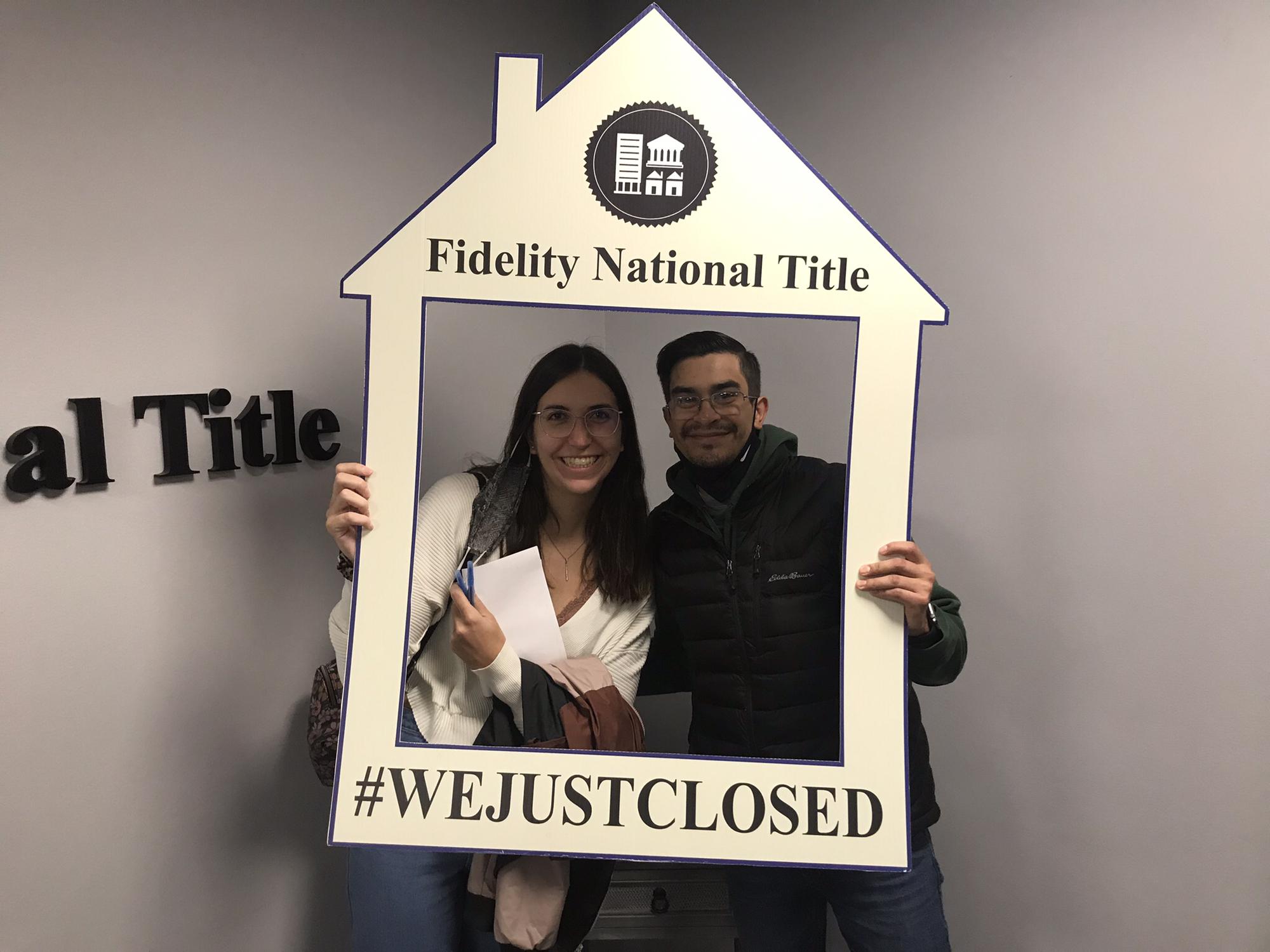 We bought our first house together!