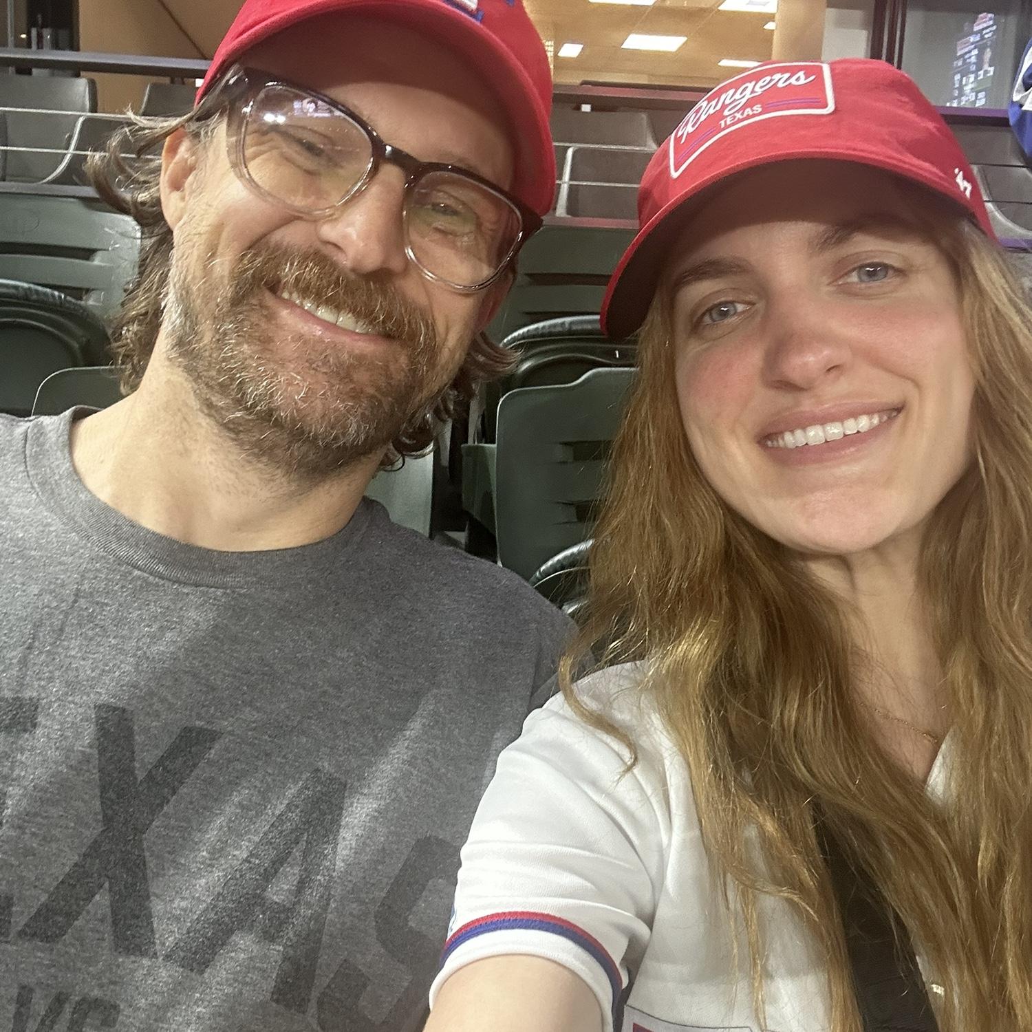 Phelps first Rangers game