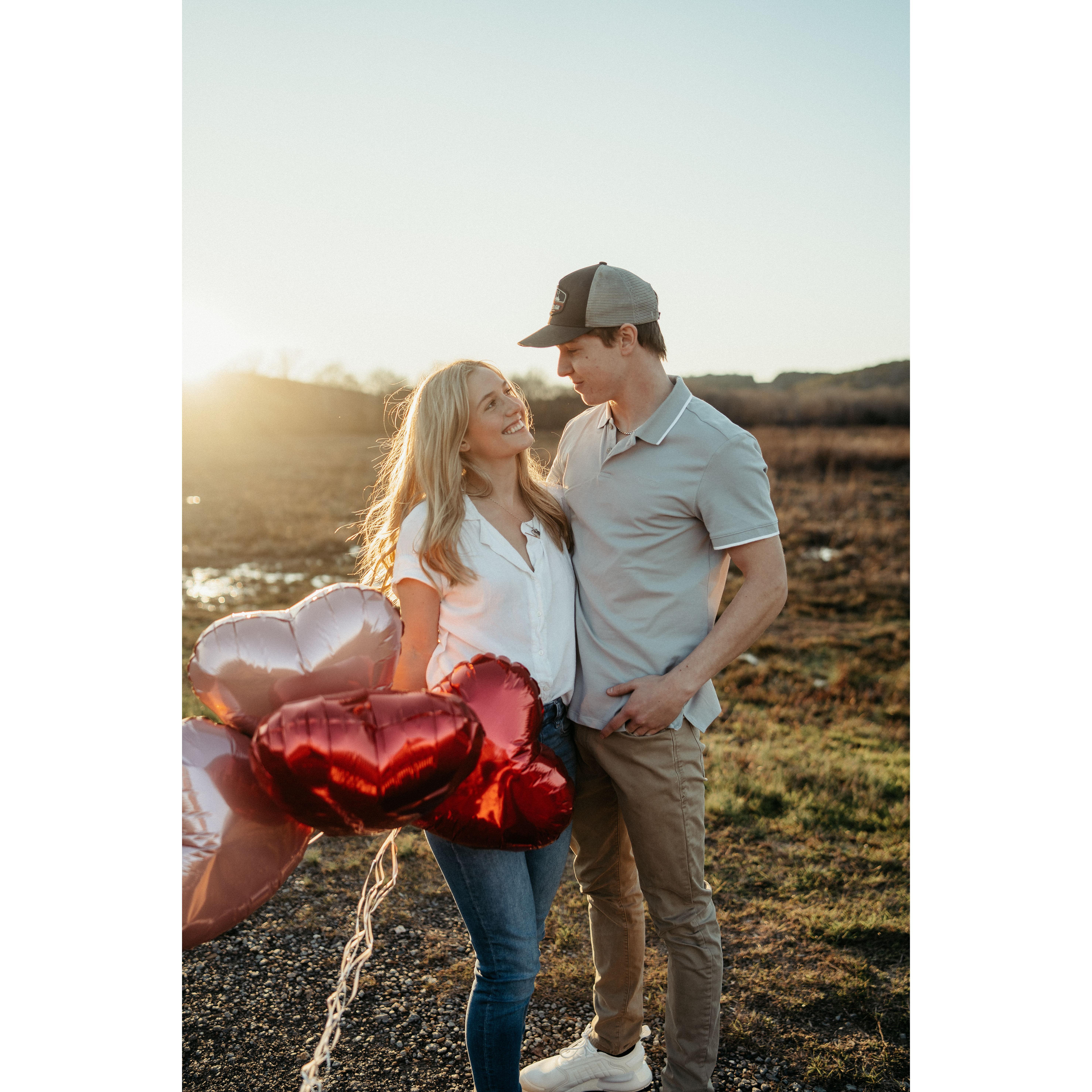 first photoshoot together