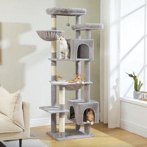 PAWZ Road 69-in Large Hammock Polyester Cat Tree & Condo