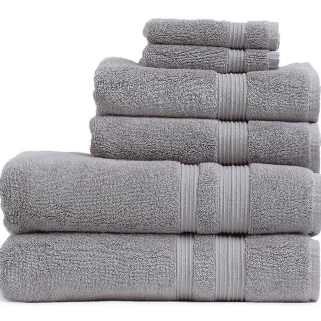 Classic Towels Bath Set in Stone