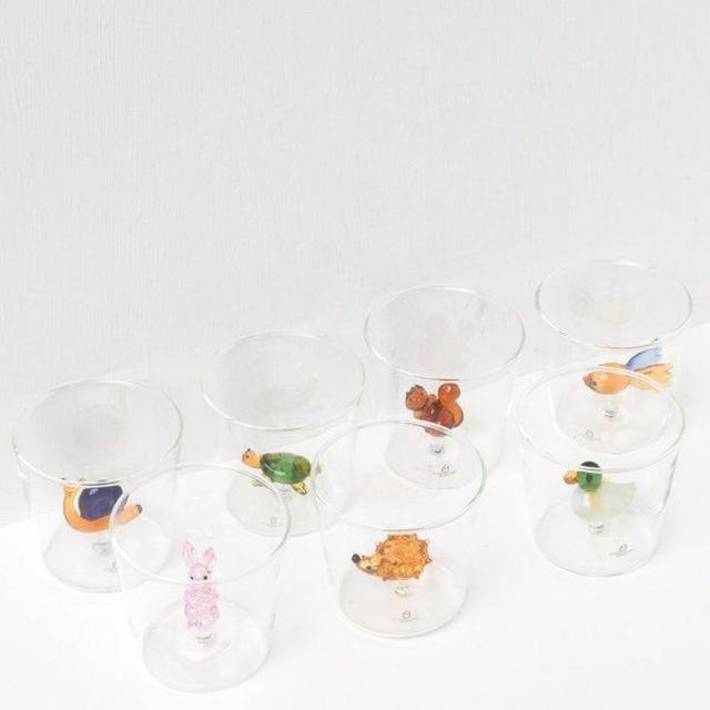 Ichendorf Milano set of 7 ANIMAL FARM Tumbler - Clear