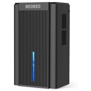Dehumidifier, 95OZ Dehumidifier for Home 1000 Sq.Ft - Quiet with Auto Shut Off & Relaxing 7 Color Ambient Light,Ideal for Livingroom, Bedroom, Basement(Black)
