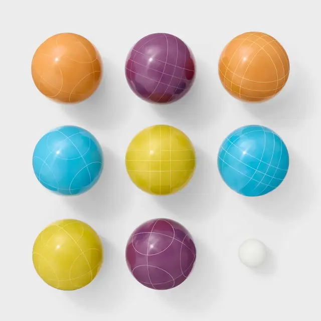 100mm Resin Bocce Ball Set - Embark™