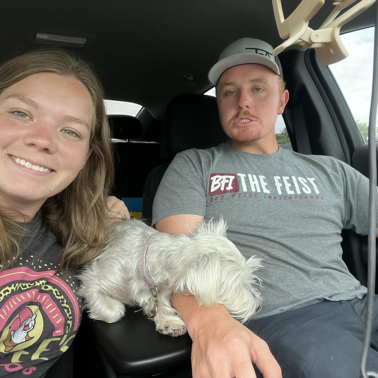 Finally came home after a long vacation. Lucy missed us!