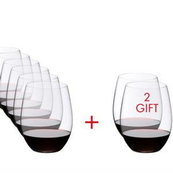 RIEDEL The O Wine Tumbler Cabernet/Merlot + Viognier/Chardonnay