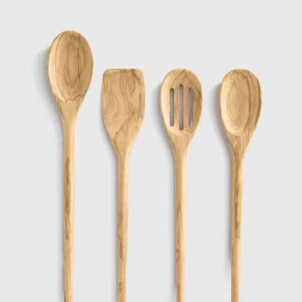 Italian Olivewood Utensil Set - Olivewood