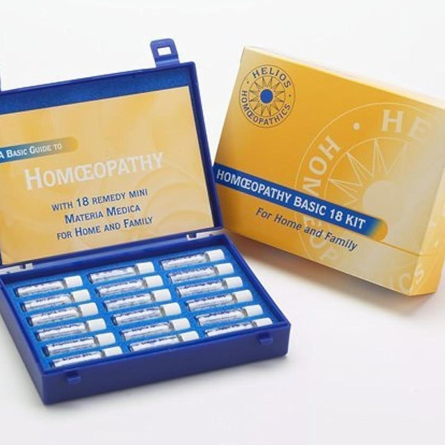 18 Homeopathic Remedy Starter Kit