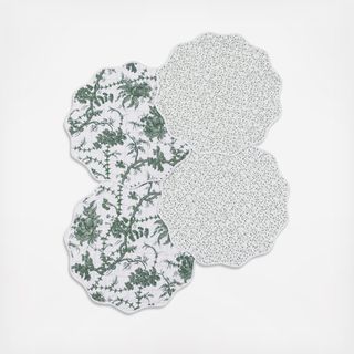 Reversible Quilted Placemat, Set of 4