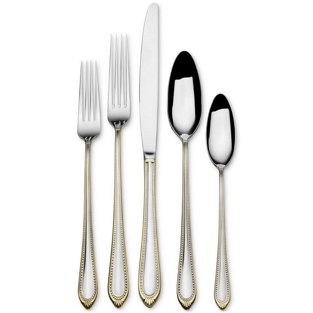 Mikasa Regent Bead 65-Pc. Flatware Set, Service for 12