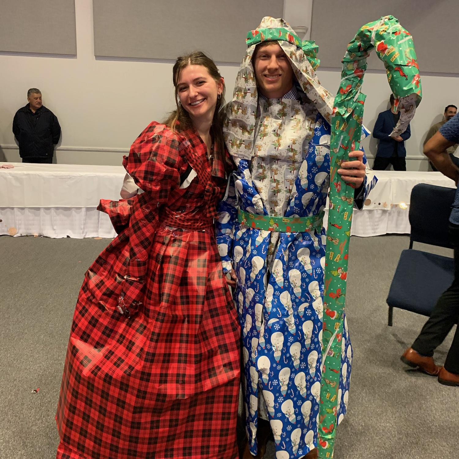 Hope Youth Christmas Party - Wrapping Paper Costume Competition Winners 🏆 12/12/23