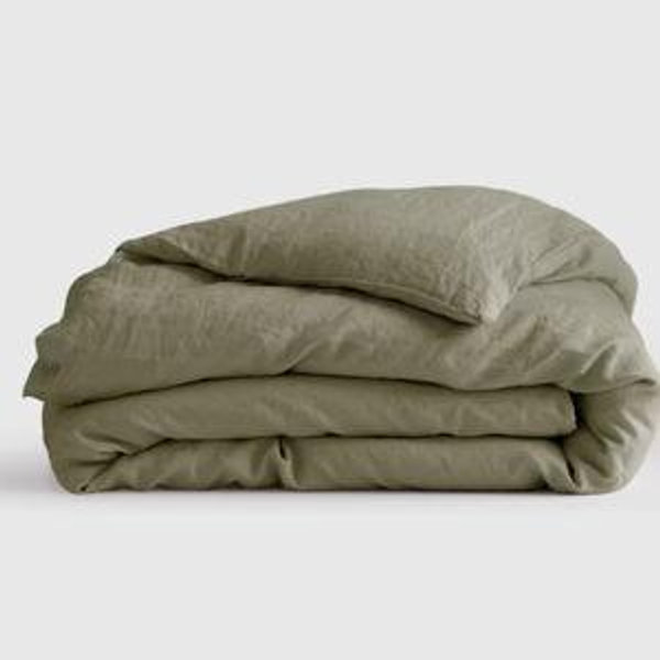 Linen Duvet Cover | King, Willowleaf