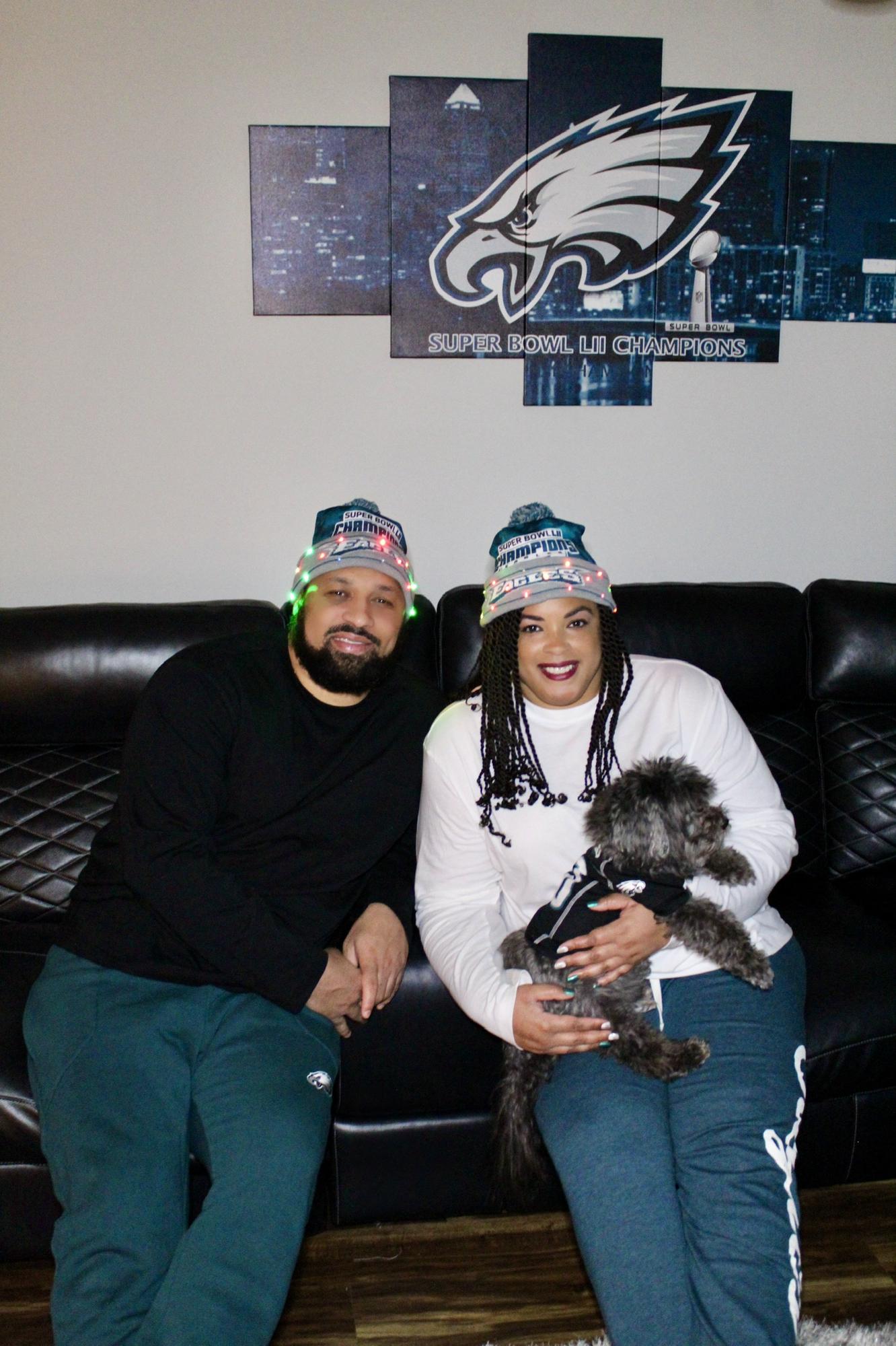 Holiday card photo shoot 2020