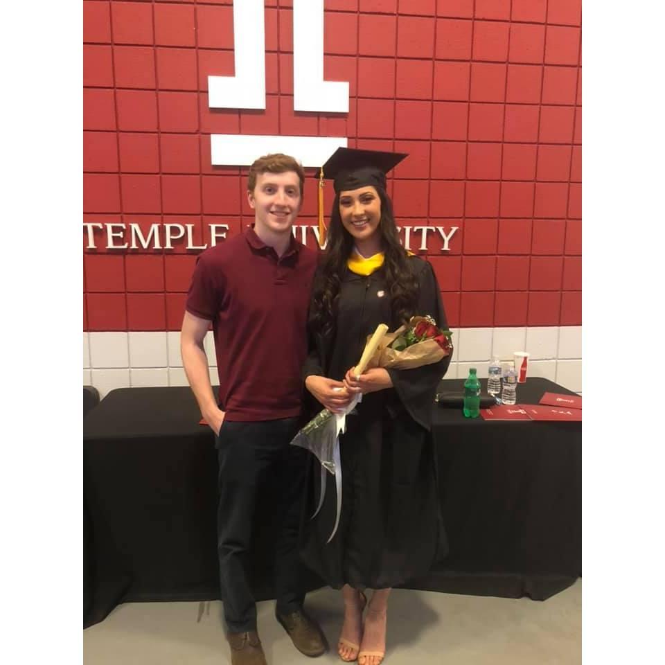 May 10, 2018: Allegra's graduation from Temple University