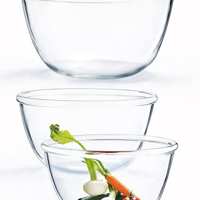 Luminarc Cocoon Bowls, 9", Clear