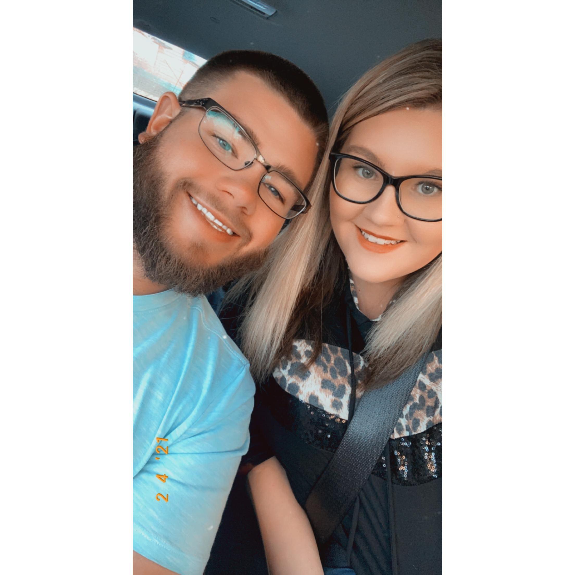 Our first weekend married :)