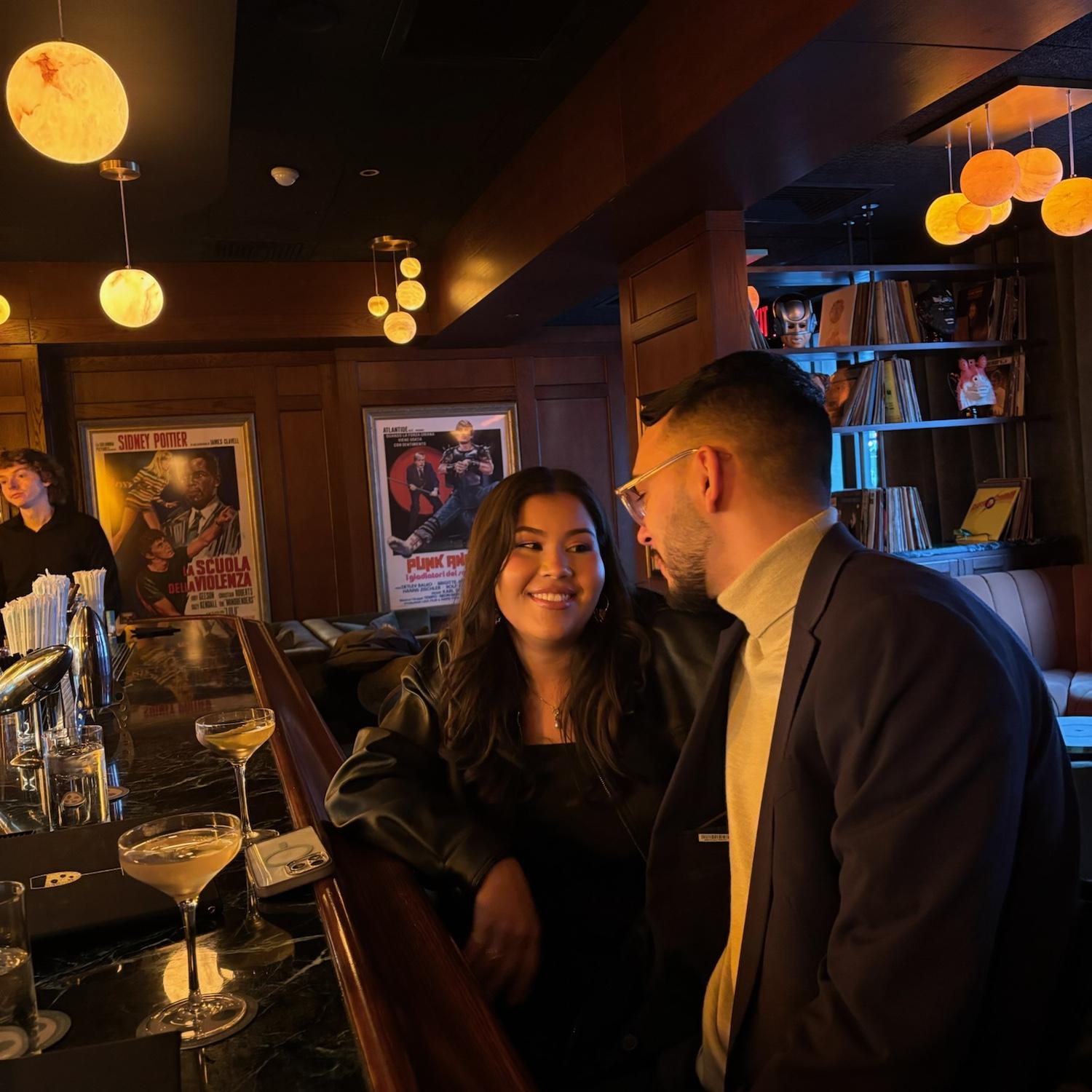 I had no idea what was coming next (the proposal).