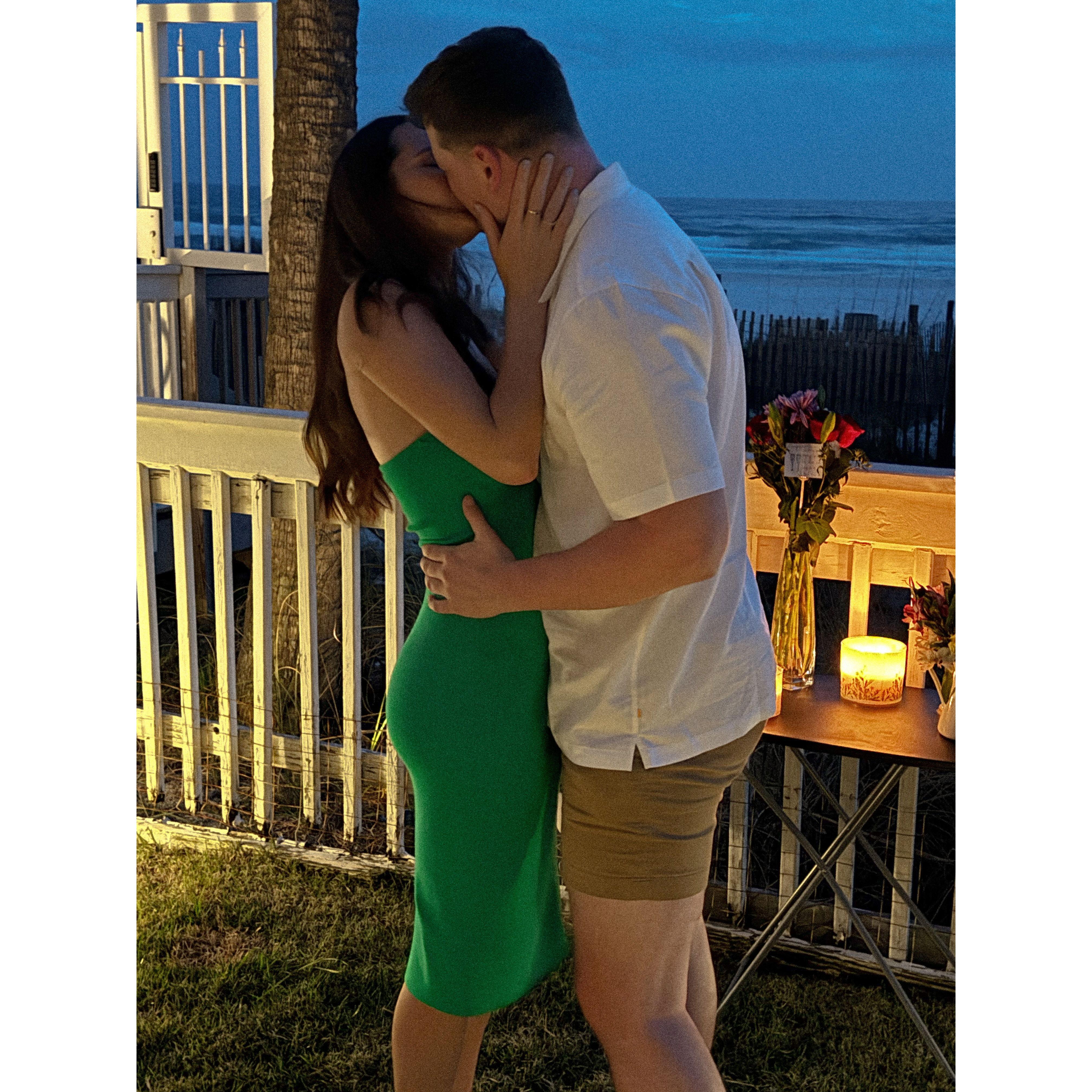 The moment I said YES!