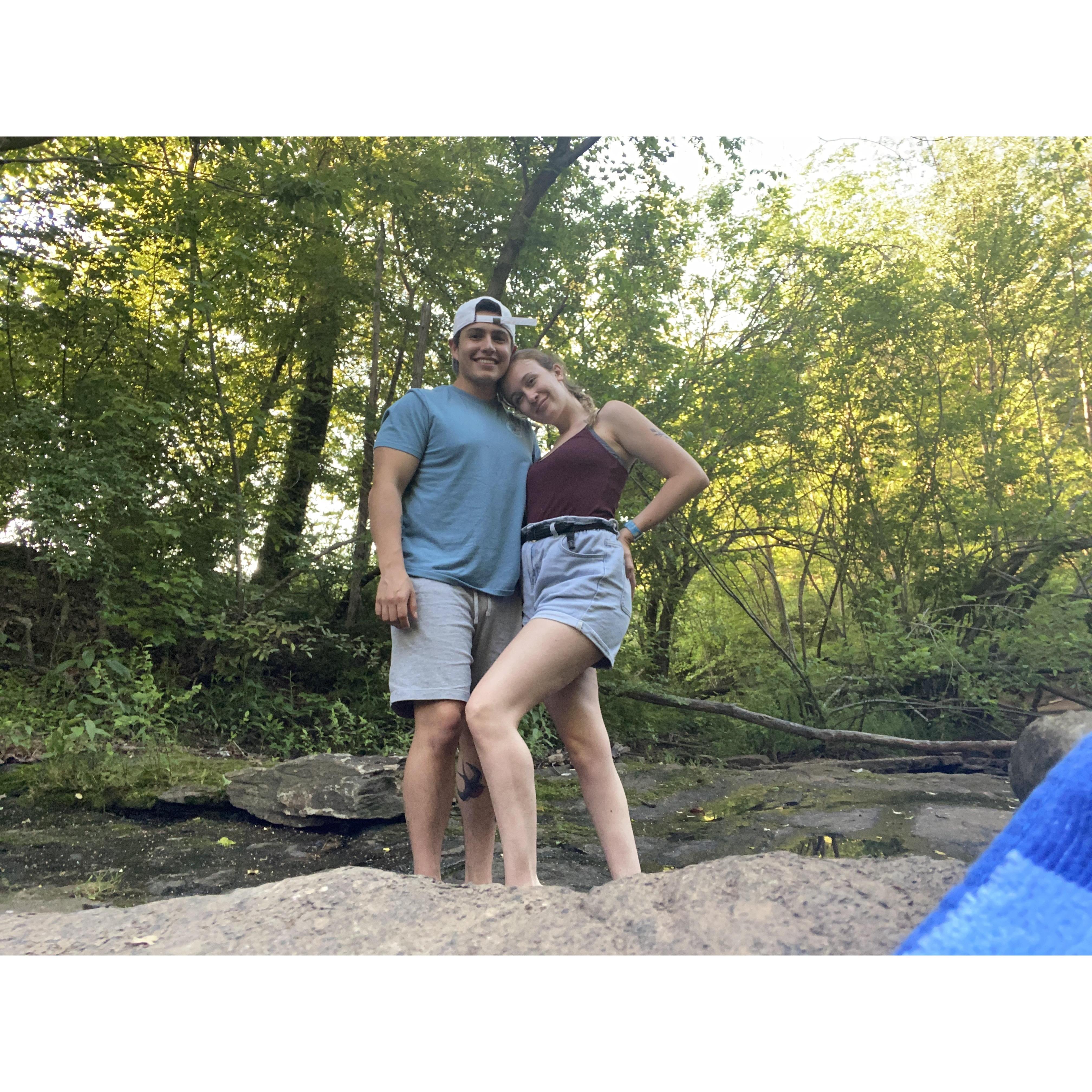 Quarantine date night, May 2020