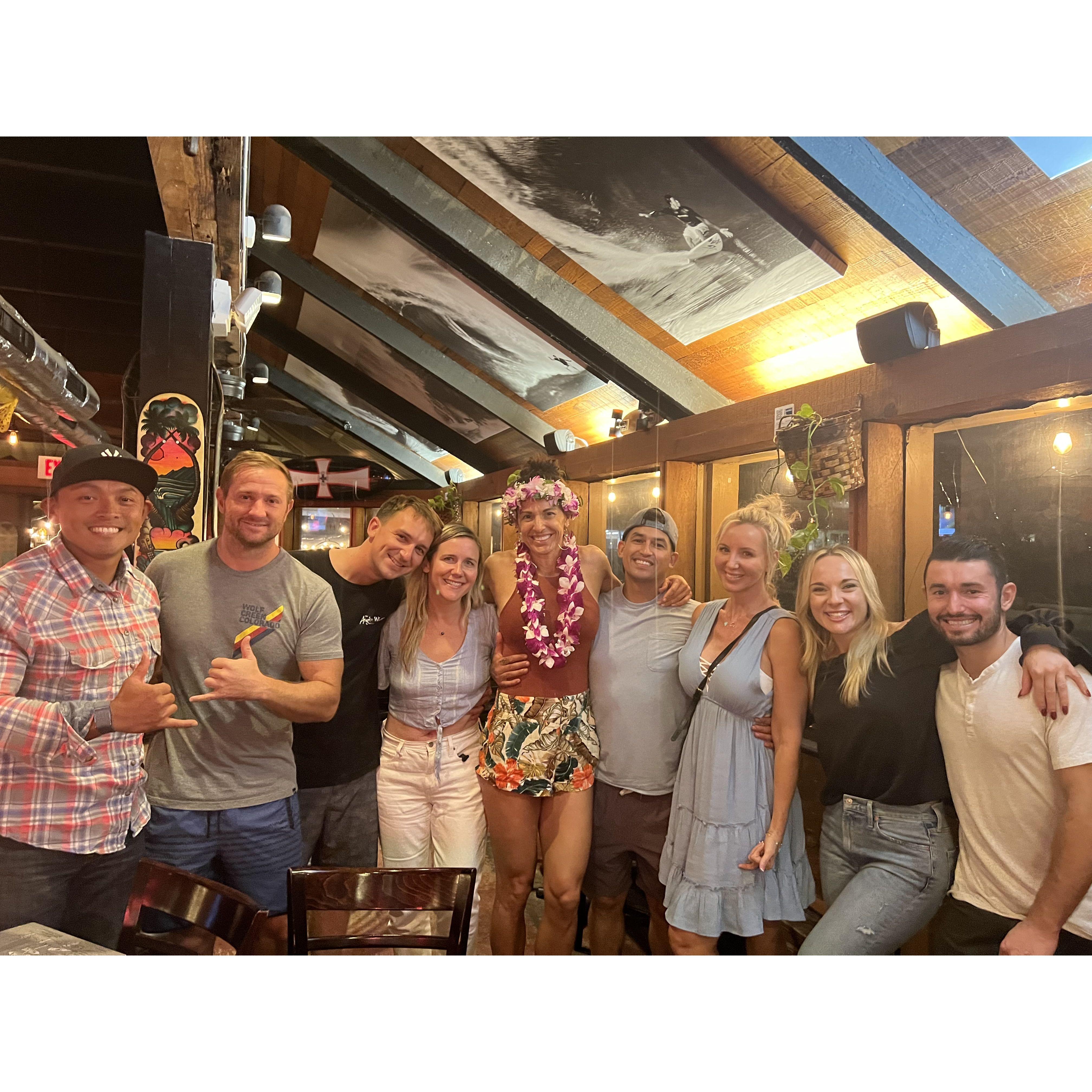 Birthday party with friends in Halewia