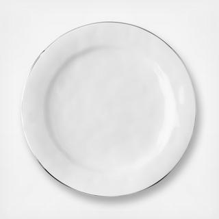Puro Dinner Plate with Platinum Rim