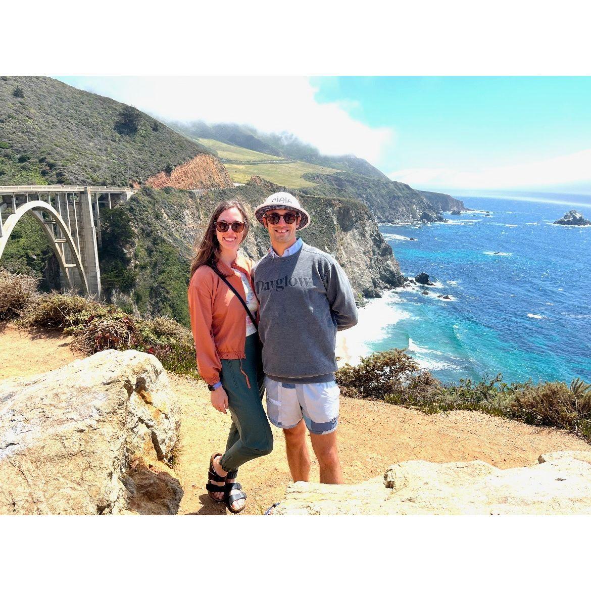 Big Sur California living +3 years together!