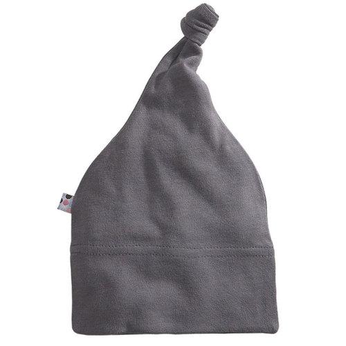 Newborn Knot Beanie, Grey