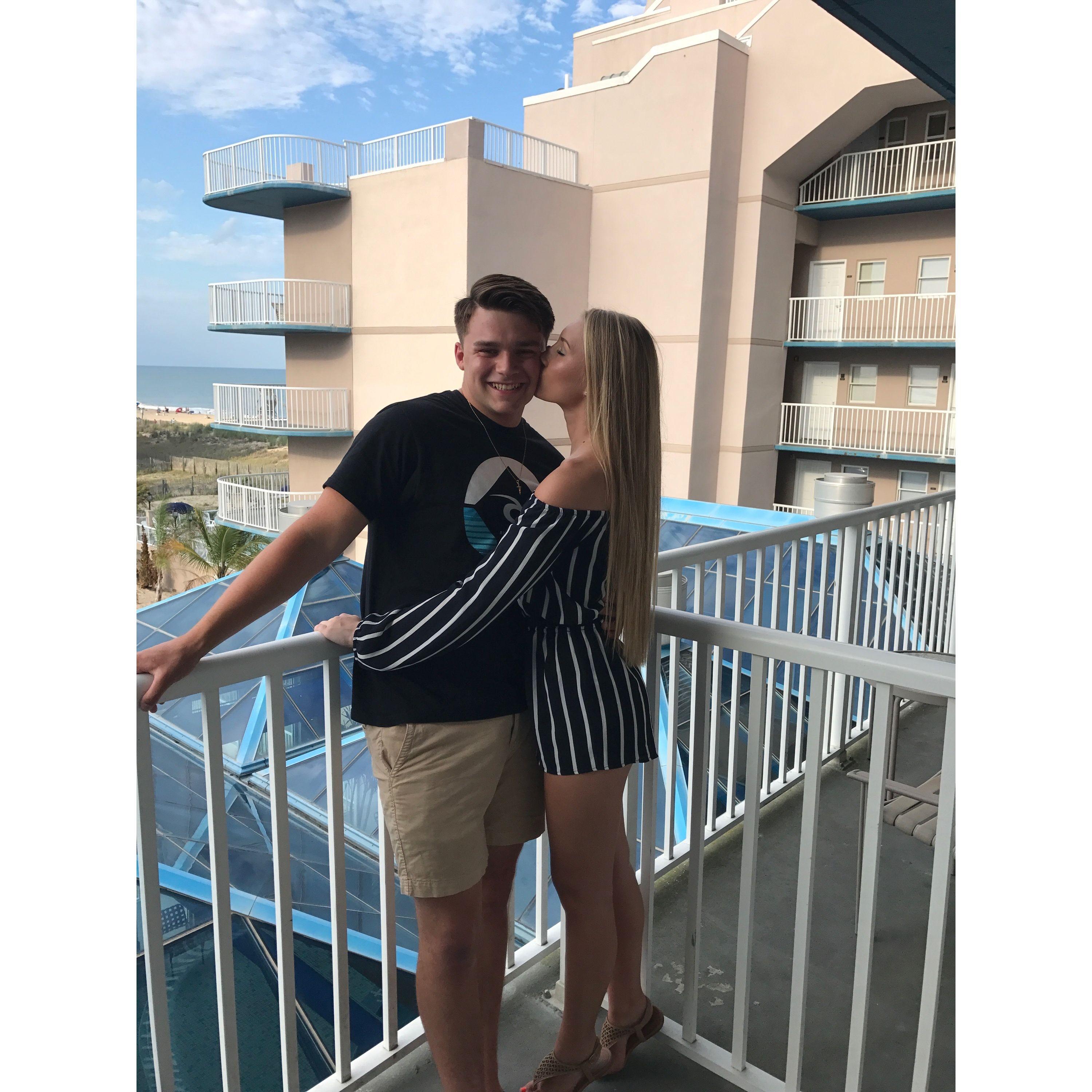 Celebrated Gage's 20th Birthday in OC together and Gage asked Taylor to be his girlfriend! July 9, 2017